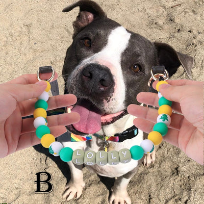 Custom Dog Name Bracelet 🐾 – Personalized Pet Jewelry for Dog Lovers