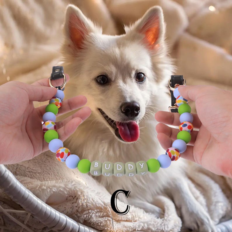 Custom Dog Name Bracelet 🐾 – Personalized Pet Jewelry for Dog Lovers